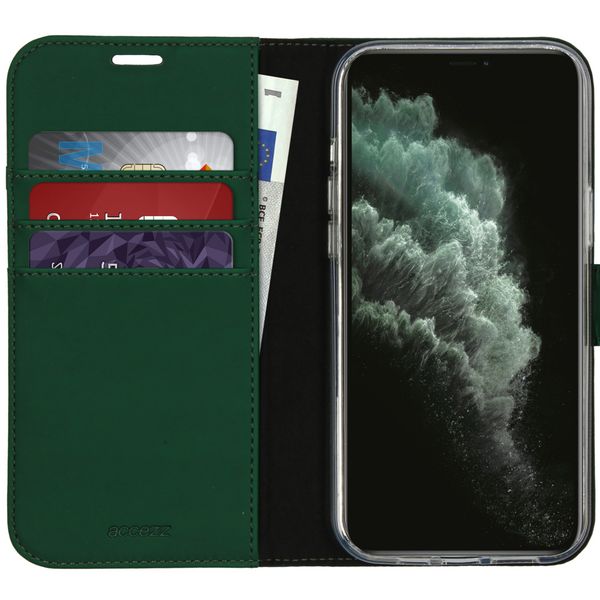 Accezz Étui de téléphone Wallet Apple iPhone 12 Pro Max - Vert