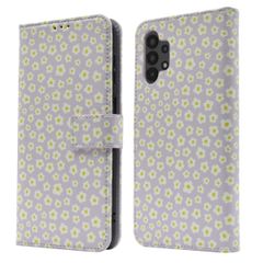 imoshion Étui de télephone portefeuille Design Samsung Galaxy A13 (4G) - White Daisy
