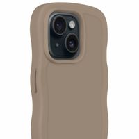 Holdit Coque Wavy Apple iPhone 14/15 Plus - Mocha Brown
