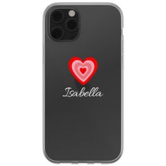 Coque avec votre propre photo et/ou texte Apple iPhone 12 (Pro) - Hartje