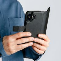imoshion Étui portefeuille luxe 2-en-1 amovible Apple iPhone 12 (Pro) - Noir