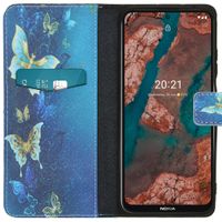 imoshion Coque silicone design Nokia X10 / X20 - Blue Butterfly