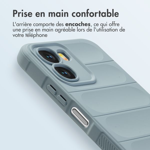 imoshion EasyGrip Backcover Oppo A6x (4G/5G) - Bleu clair