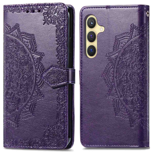 imoshion Etui de téléphone portefeuille Mandala Samsung Galaxy S24 - Violet