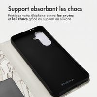 imoshion Étui de télephone portefeuille Design Samsung Galaxy A56 - Sandy Marble