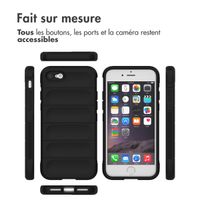 imoshion Coque arrière EasyGrip iPhone SE (2022 / 2020) / 8 / 7 - Noir