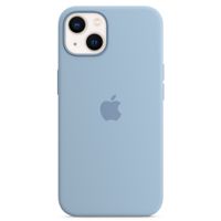 Apple Coque en silicone MagSafe iPhone 13 - Blue Fog