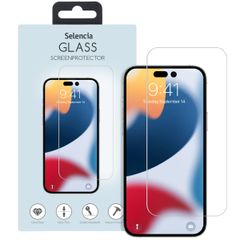 Selencia Protection d'écran en verre trempé Apple iPhone 14 Pro Max