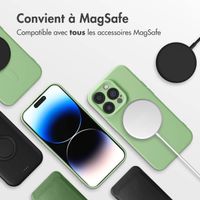imoshion Coque Couleur avec MagSafe Apple iPhone 14 Pro - Vert