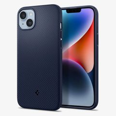 Spigen Coque arrière MagSafe Armor Apple iPhone 14 Plus - Blue