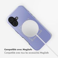 Selencia Coque arrière Vivid avec MagSafe Apple iPhone 17 - More Amor