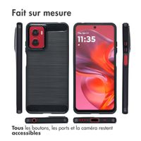 imoshion Coque Brushed Motorola Moto G05 / E15 - Noir