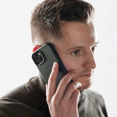 Accezz Coque arrière en cuir avec MagSafe Samsung Galaxy S26 - Cedar Green