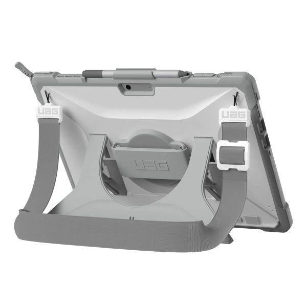 UAG Coque tablette Plasma Healthcare avec strap et bandoulière Microsoft Surface Pro 9 / Pro 10 / Pro 11 - Blanc / Gris