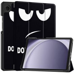imoshion Coque tablette Design Trifold Samsung Galaxy Tab A11 / A9 8.7 pouces - Don't touch
