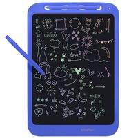 imoshion Tablette de dessin LCD pour enfants - Avec écran couleur et 2 stylos - Cobalt Blue