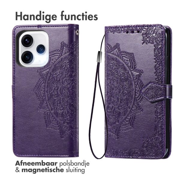 imoshion Etui de télephone Mandala Oppo Reno15 (5G) - Violet