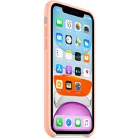 Apple Coque en silicone Apple iPhone 11 - Grapefruit