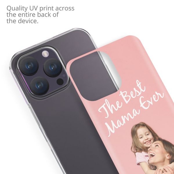 Concevez votre propre coque transparente Apple iPhone 15 Pro Max - Transparent