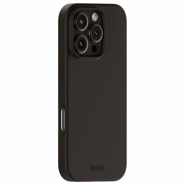 Holdit Coque Silicone iPhone 16 Pro Max - Black