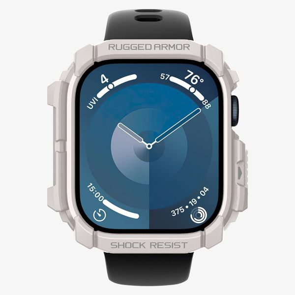 Spigen Coque Rugged Armor™ Apple Watch Series 10 / 11 - 42 mm - Dune Beige