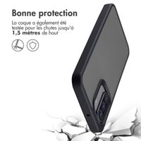 Accezz Coque Givrée Robuste Samsung Galaxy A17 - Noir