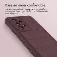 imoshion Coque arrière EasyGrip Samsung Galaxy A53 - Aubergine