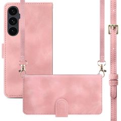 imoshion Etui de télephone portefeuille avec cordon Samsung Galaxy S25 FE - Rose