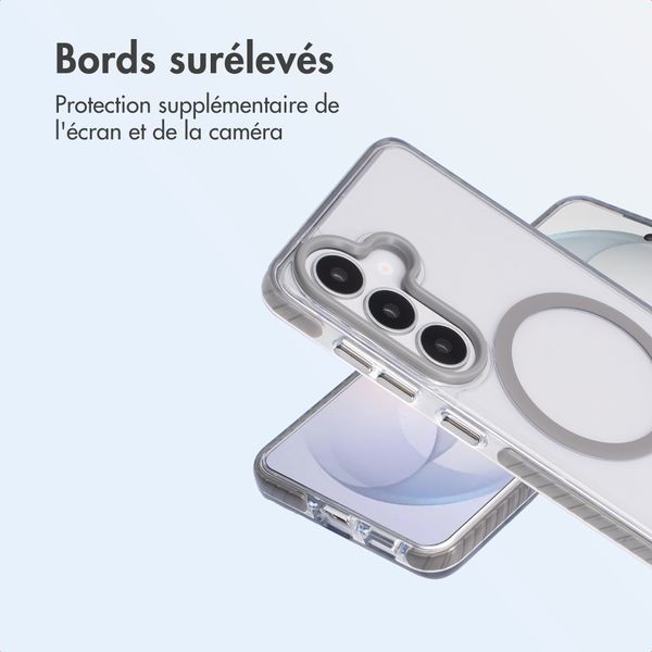 imoshion Coque Combat MagSafe Samsung Galaxy S26 - Gris