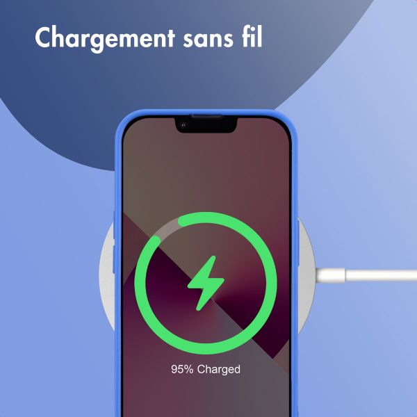 imoshion Coque Couleur Apple iPhone 13 - Cobalt Blue