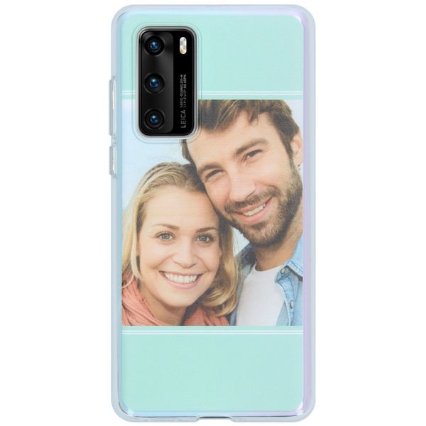 Concevez votre propre coque en gel Huawei P40 - Transparent