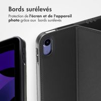 Accezz Coque tablette Classic Apple iPad Mini 7 (2024) / iPad Mini 6 (2021) - Noir
