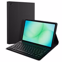 Accezz Étui de tablette Bluetooth Clavier Samsung Galaxy Tab A11 Plus - QWERTY / NL - Noir