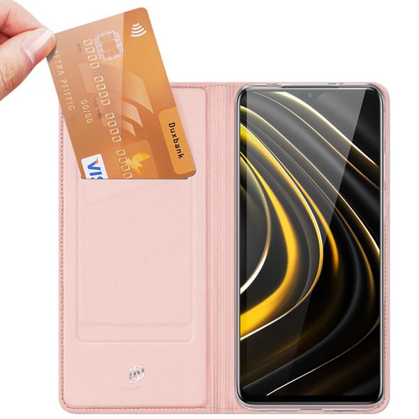 Dux Ducis Étui de téléphone Slim Xiaomi Poco M3 - Rose Champagne