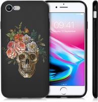 imoshion Coque Design iPhone SE (2022 / 2020) / 8 / 7 - Flower skull