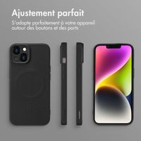 imoshion Coque Couleur avec MagSafe iPhone 14 - Noir