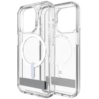 ZAGG Coque Crystal Palace Snap KickStand avec MagSafe iPhone 15 Pro - Transparent