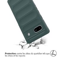 imoshion EasyGrip Backcover Google Pixel 7a - Vert foncé
