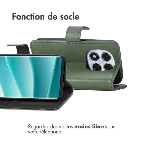 imoshion Étui de télephone portefeuille Xiaomi Poco X7 - Vert