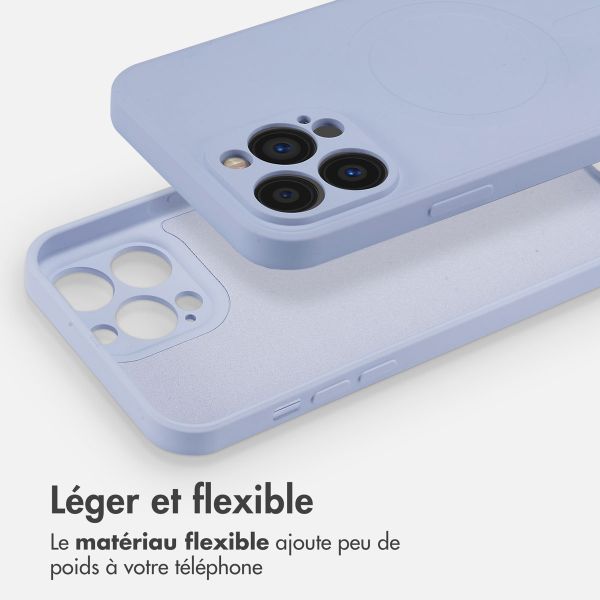 imoshion Coque Couleur avec MagSafe iPhone 13 Pro Max - Lilas