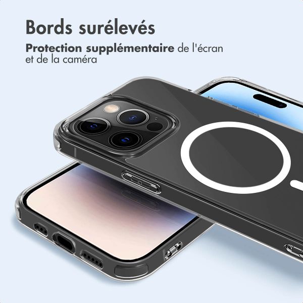 imoshion Coque arrière de protection avec MagSafe iPhone 14 Pro - Transparent