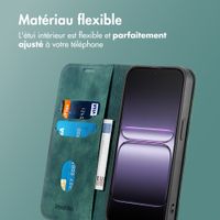 imoshion Étui de téléphone portefeuille Slim OnePlus Nord 5 - Vert