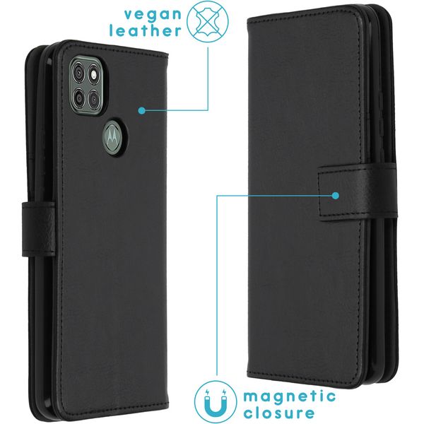 imoshion Étui de téléphone portefeuille Luxe Motorola Moto G9 Power