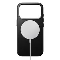 Nomad Coque arrière Traditional Leather avec MagSafe Apple iPhone 17 Pro - Noir