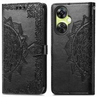 imoshion Etui de téléphone portefeuille Mandala OnePlus Nord CE 3 Lite - Noir