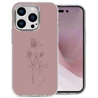 imoshion Coque Design iPhone 14 Pro - Floral Pink