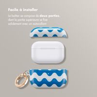 Selencia Coque Vivid Apple AirPods Pro 2 - Wave Vibes Classic Blue