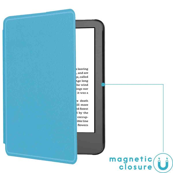 imoshion Slim Hard Sleepcover Amazon Kindle (2024) / Amazon Kindle (2022) 11th gen - Bleu clair