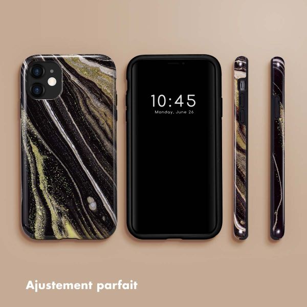 Selencia Coque arrière Vivid Tough iPhone 11 - Chic Marble