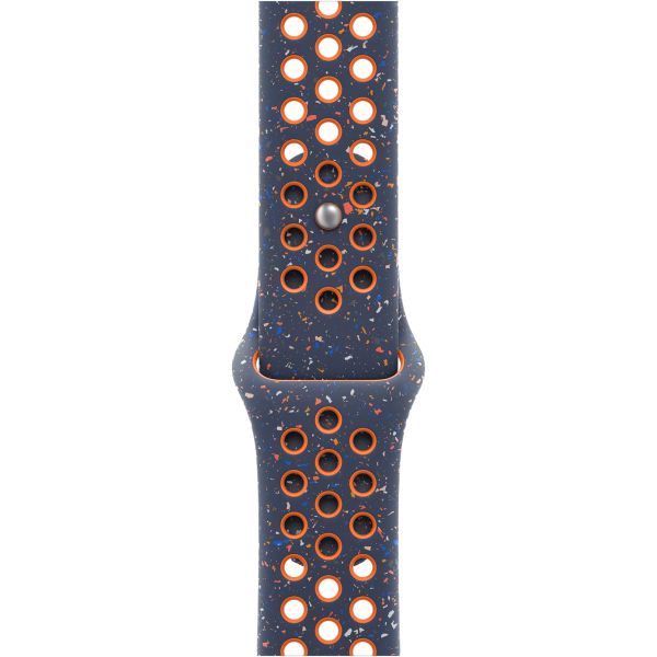Apple Bracelet Nike Sport Apple Watch Series 1 t/m 11 / SE / Ultra (44/45/46/49 mm) - Taille M/L - Blue Flame